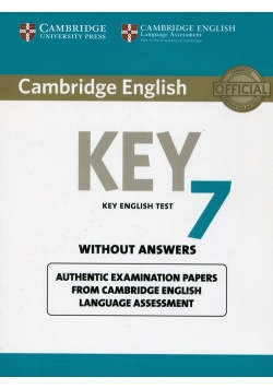 Cambridge English Key 7 Student's Book without Answers