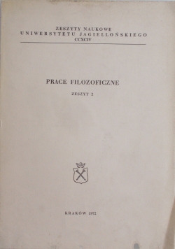 Prace filozoficzne zeszyt 2