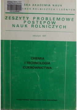 Chemia i technologia cukrownictwa