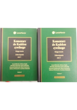 Komentarz do kodeksu cywilnego, księga 3, Tom I-II