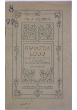 Gwiazda ludu, 1930 r.