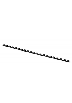 Grzbiety do bindowania Office Products A4 6 mm plastikowe 100 sztuk czarne