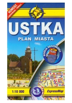 Ustka plan miasta 1:10 000