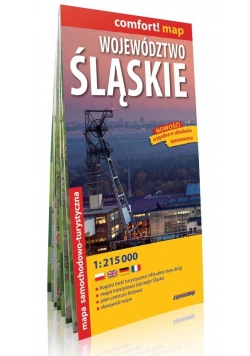 Województwo Śląskie mapa samochodowo-turystyczna 1:215 000