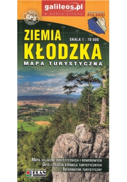 Ziemia Kłodzka Mapa turystyczna 1:70 000