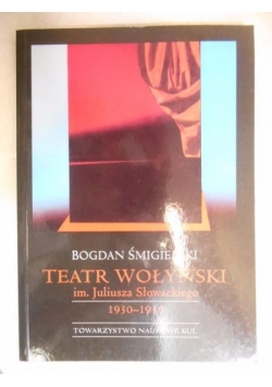 Teatr Wołyński im. Juliusza Słowackiego 1930-1939