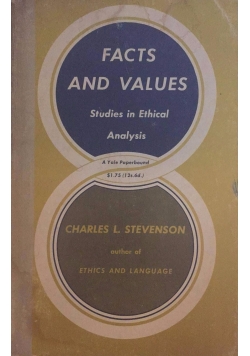 Facts and values