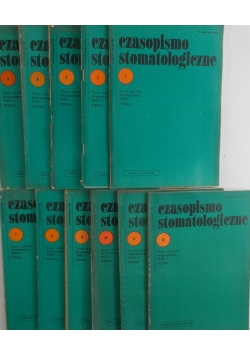 Czasopismo stomatologiczne - zestaw 11 czasopism