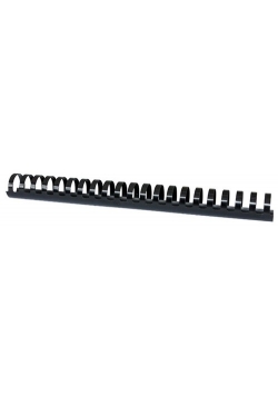Grzbiety do bindowania Office Products A4 28,5 mm plastikowe 50 sztuk czarne