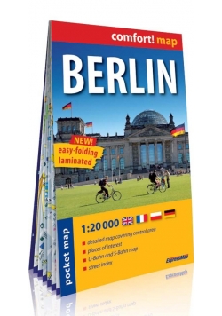Berlin kieszonkowy plan miasta 1:20 000
