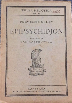 Epipsychidjon, 1924 r.