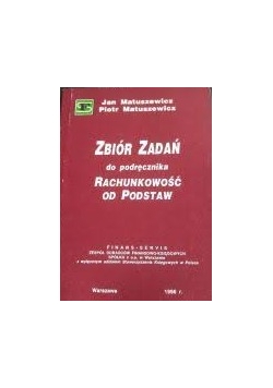 Rozwiązywania zadań do podręcznika rachunkowość od podstaw
