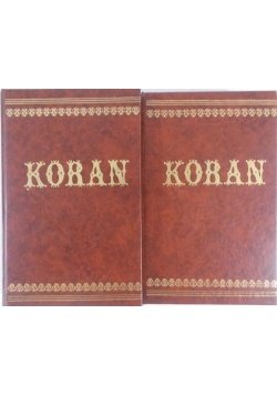 Koran,Tom I-II ,reprint 1858