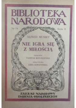 Nie igra się z miłością
