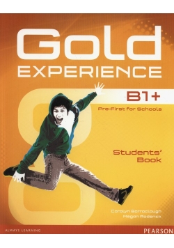 Gold Experience B1+ Students Book + DVD