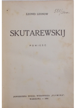 Skutarewskij, 1934 r.