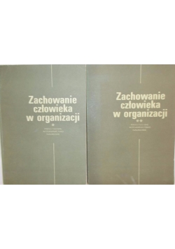 Zachowanie człowieka w organizacji - zestaw 2 książek