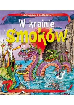 Album z naklejkami W krainie smoków