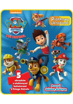 Psi Patrol Piankowe układanki