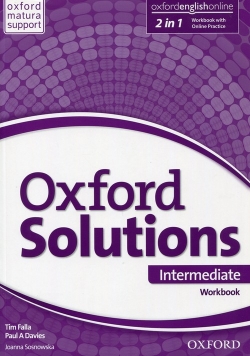 Oxford Solutions Intermediate Workbook with Online Practice