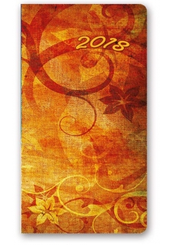 Kalendarz 2018 A6 11T kieszonkowy Ornament