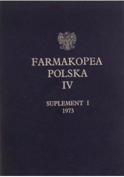 Farmakopea Polska IV. Suplement I