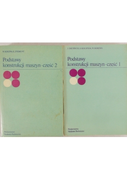 Podstawy konstrukcji maszyn część 1,2