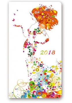 Kalendarz 2018 A6 11T kieszonkowy Wiosna