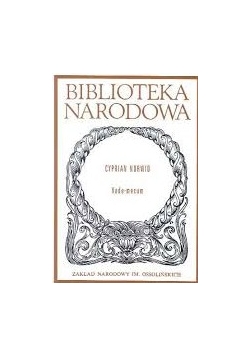 Biblioteka Narodowa. Cyprian Norwid. Vade - mecum