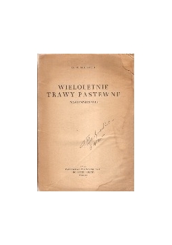 Wieloletnie Trawy Pastewne