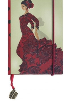 Notatnik ozdobny Boncahier 0021-04 Flamenco Mini Solea
