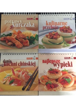 Smaczne gotowanie, zestaw 4 książek