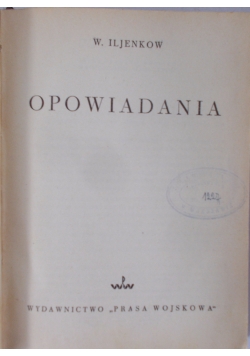 Opowiadania, 1950 r.
