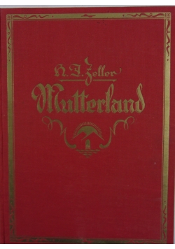 Mutterland. Ein Buch für Deutschlands Mädchen und Frauen, 1929 r.