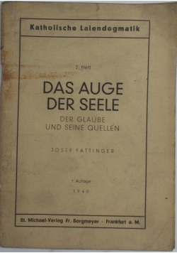 Das auge der seele, 1940 r.