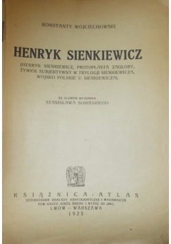 Henryk Sienkiewicz, 1925 r.
