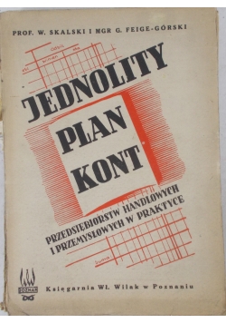 Jednolity plan kont, 1947 r.