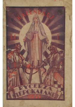 Kalendarz Rycerza Niepokalanej , 1933 r.