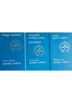 Księga psalmów/ Księgi pięciu megilot/ Ewangelia według Marka