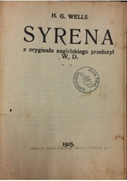 Syrena,1925 r.