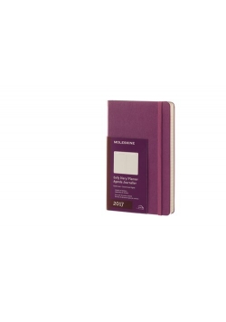 Kalendarz Moleskine 2017 Dzienny P fioletowy