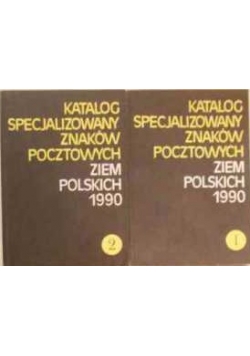 Katalog specjalizowanych znaków pocztowych ziem polskich 1990