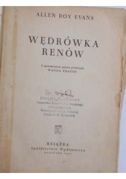Wędrówka Renów , 1948 r.
