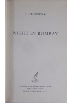 Night in Bombay, 1947 r.