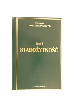 Starożytność Tom I