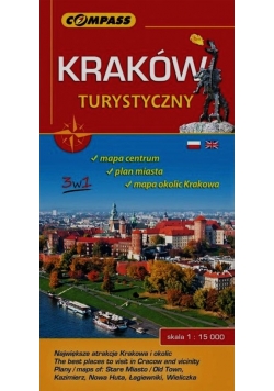 Kraków turystyczny 1:15 000
