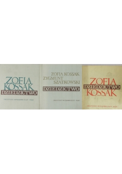 Dziedzictwo -  Zestaw 3 książek