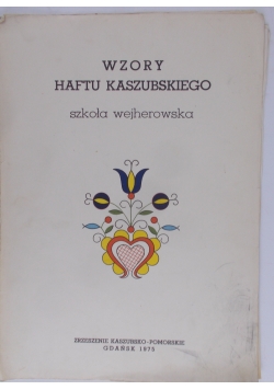 Wzory Haftu Kaszubskiego Szkoła Wejherowska
