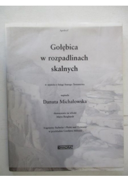 Gołębica w rozpadlinach skalnych