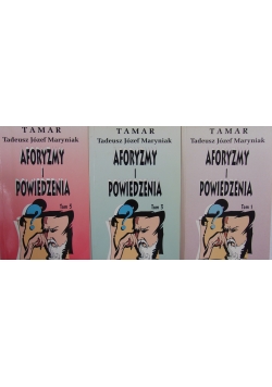 Aforyzmy i powiedzenia - Tom 5, 3 , 1